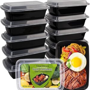 10 Pack 32oz Food Storage Containers