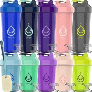 10-Pack Protein Shaker Bottles Set