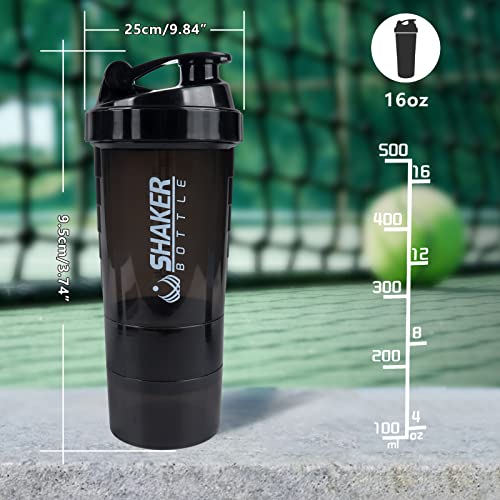16oz Protein Shaker Bottle with Mix Ball 16oz Protein Shaker Bottle with Mix Ball