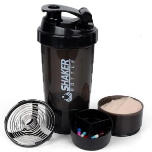 16oz Protein Shaker Bottle with Mix Ball