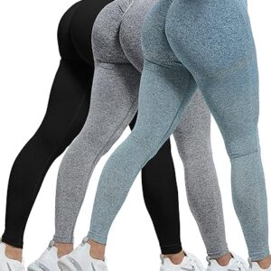 3-Piece Workout Leggings Set for Women
