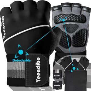 5-in-1 Workout Gloves with Excellent Grip