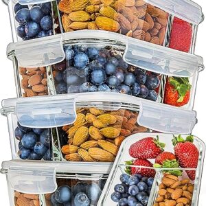 5 Pack Glass Meal Prep Containers