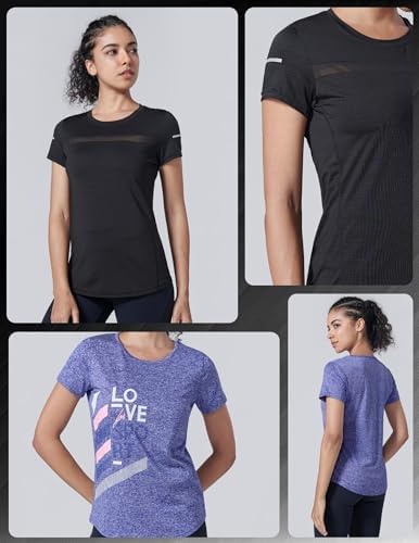 5-Pack Women's Workout Tees Bulk 5-Pack Women's Workout Tees Bulk