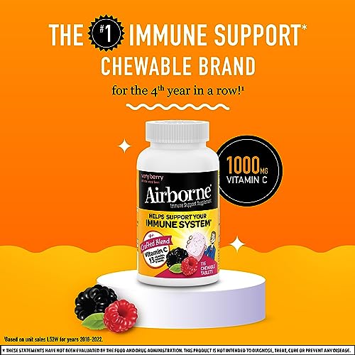 Airborne Vitamin C Zinc Immune Support Airborne Vitamin C Zinc Immune Support