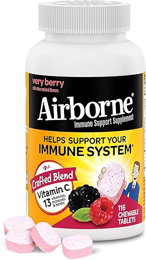 Airborne Vitamin C Zinc Immune Support Airborne Vitamin C Zinc Immune Support