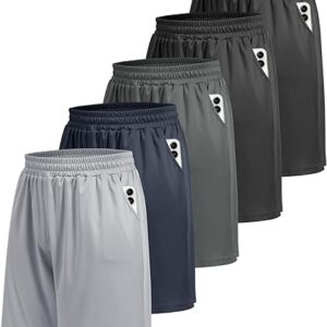 Athletic Gym Shorts with Pockets