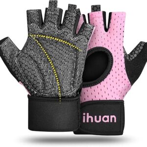 Breathable Weight Lifting Gloves with Wrist Support