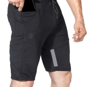 BROKIG Men's Mesh Gym Workout Shorts