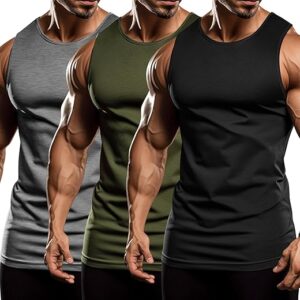 COOFANDY Men's 3 Pack Tank Tops