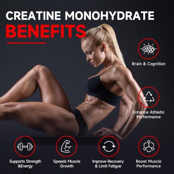 Creatine Gummies 5000mg for Muscle Strength