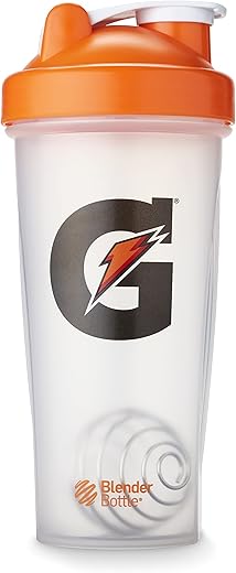 Gatorade Gym Shaker Bottle, 28oz Plastic Gatorade Gym Shaker Bottle, 28oz Plastic