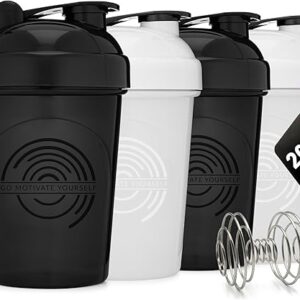 GOMOYO 20oz Shaker Bottle Pack