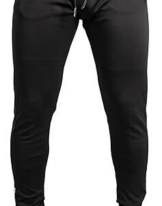 GORILLA WEAR Men's Black Track Pants