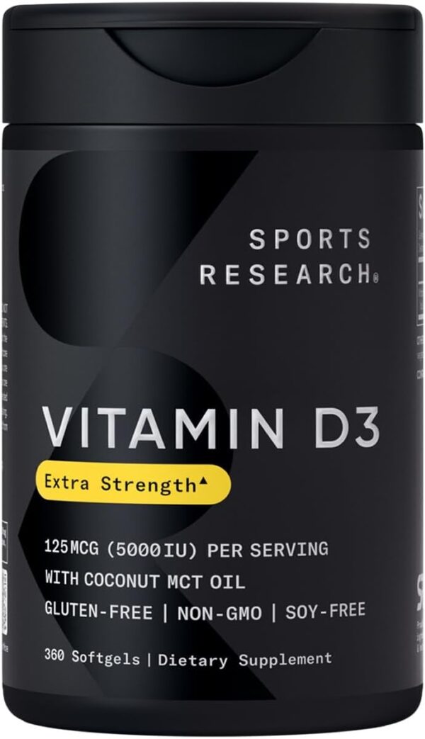 High Potency Vitamin D3 with MCT Oil