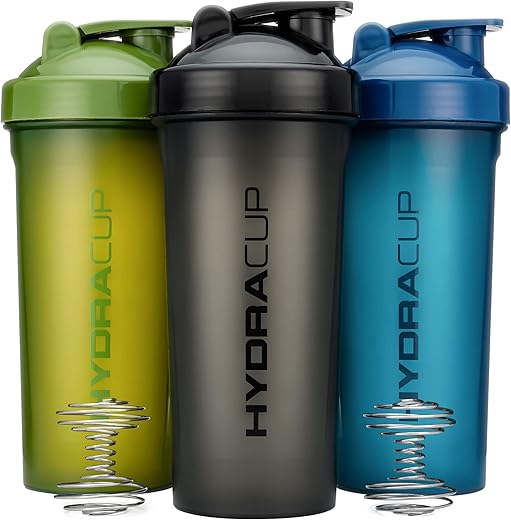 Hydra Cup 3-Pack Jumbo Shaker Bottles Hydra Cup 3-Pack Jumbo Shaker Bottles