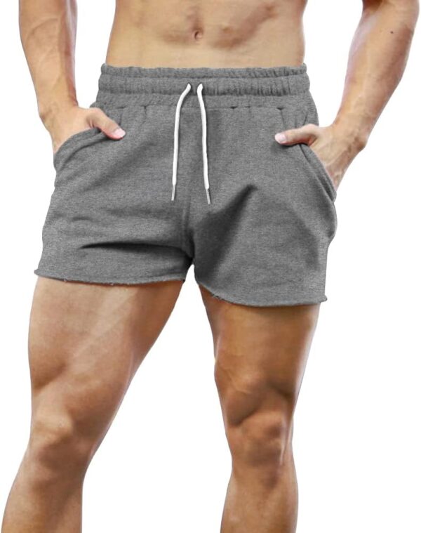 Men's Gym Workout Shorts with Pockets