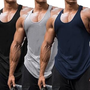 Men's Gym Workout Y-Back Tank Tops
