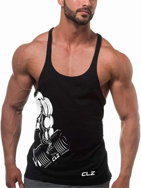 Men's Y-Back Gym Tank Tops