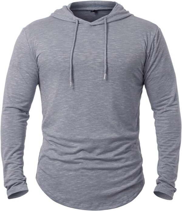 MENSDOUR Athletic Hooded Sport Shirt