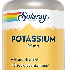 Potassium 99mg for Heart & Nerves