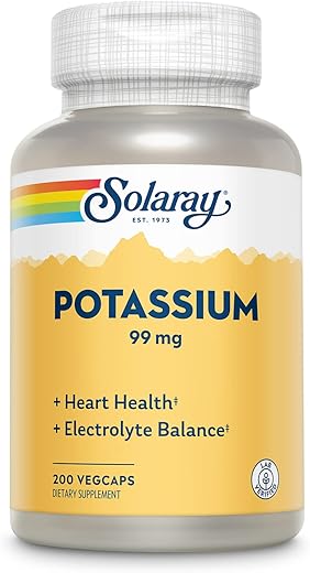 Potassium 99mg for Heart & Nerves Potassium 99mg for Heart & Nerves