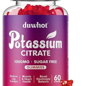 Potassium Citrate Gummies for Muscle Health