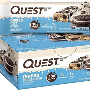 Quest Chocolate Cookies & Cream Protein Bars