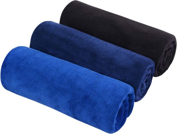 SINLAND Microfiber Gym Towels 3 Pack