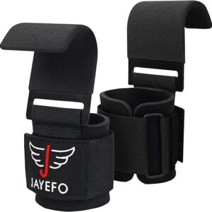 Weight Lifting Hooks and Straps Combo