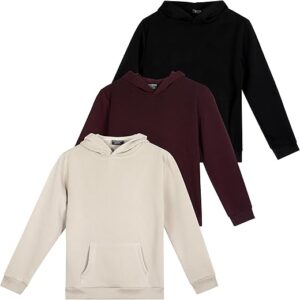 Women's Fleece Hoodie 3-Pack